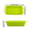 1PC Rectangular Silicone Cake Baking Mold Thickening Household Bread Toast Plate Cake Mold Rising Tool