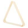 2pcs Strong Build Billiard Triangle Rack White Color Billiard Ball Frame  For Snooker Game