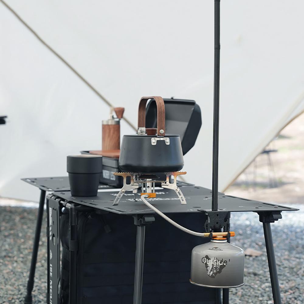 Camping Gas Canister Stand Stove Tank Hanger Hook Gas Canister Hanging Hook Camping Accessories for Travel Outdoor Camping