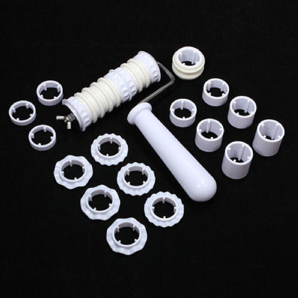 DIY sugar coated cake mold 3Pcs detachable roller cutting knife printing die cutting mold