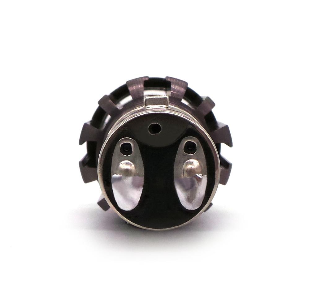 Laser LED BA20D Bulb, H6 12V-80V 8000lm Off-Road