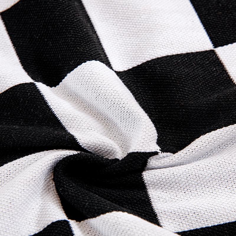 Новый чехол для дивана в шахматном порядке — фото 4