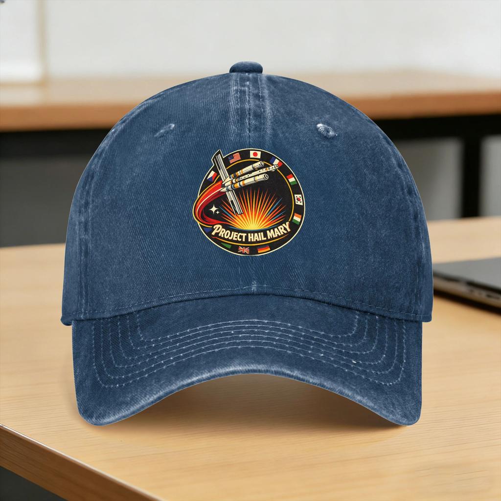 Project Hail Mary Movie Logo Casual Baseball Cap Spring Trucker Hat High Quality Outdoor Sports Hip Hop Hats Women Baseball Caps