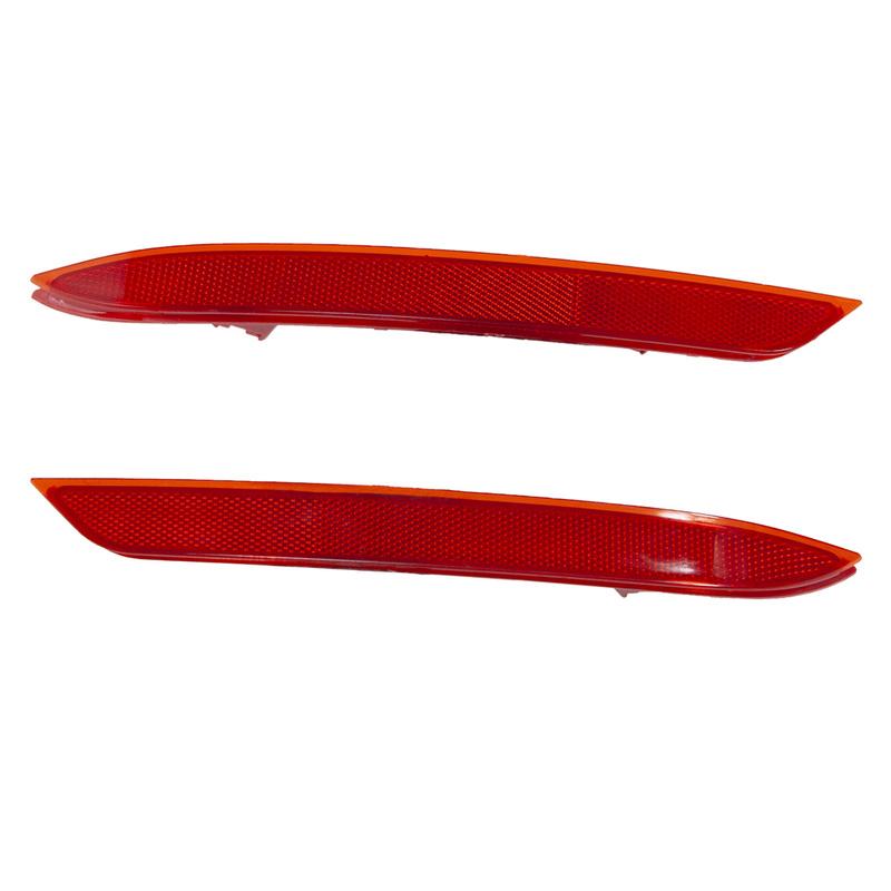 2 Stück Rückseite Links und Rechts Stoßfänger Reflektor Leuchten Set Für Honda Accord 2016-2017 Bremsleuchte HO1185111 33505T2AA11 33555T2AA11