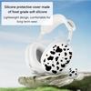 3Pcs/Set For AirPods Max Silicone Protective Case Cow Pattern Earmuff Sleeve Headband Cover Ear Cushion Cover