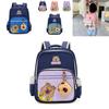 Adorable Capybara Kids Backpack For School With Adjustable Shoulder Straps And Cartoon Pattern