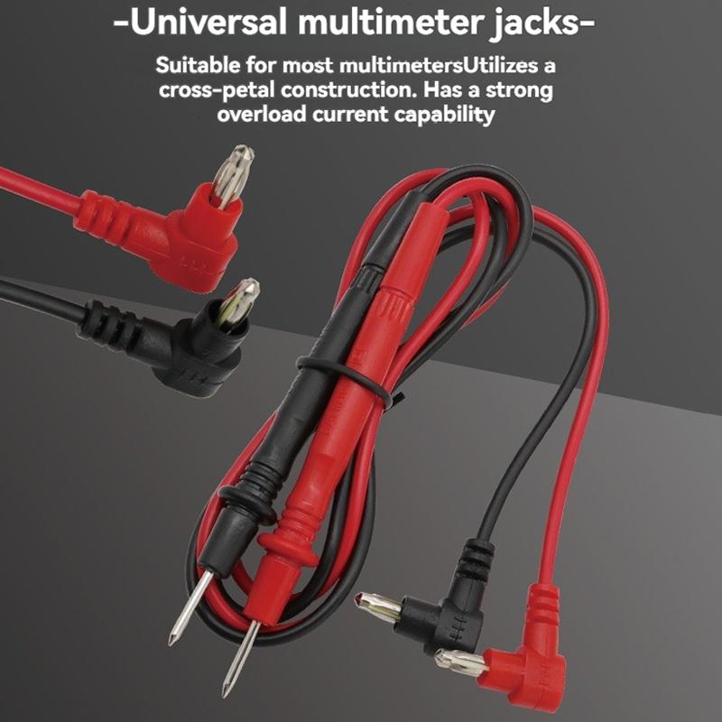 Beliebte 1000V 10A Multimeter-Messspitze / Messleitung für digitales Multimeter Drahtstiftkabel Multimeter-Tester