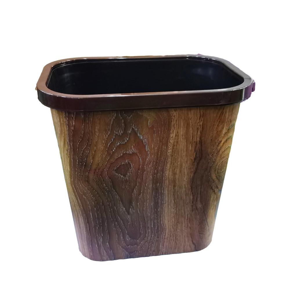 Trash Can, Decorative Wastebasket Retro Household Waste Dustbin, Creative