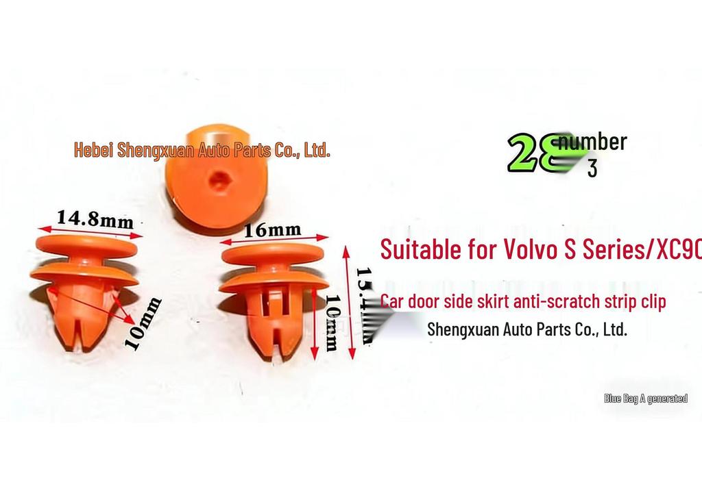 Universal Nylon Door Panel & Trim Fixing Clip for Cars