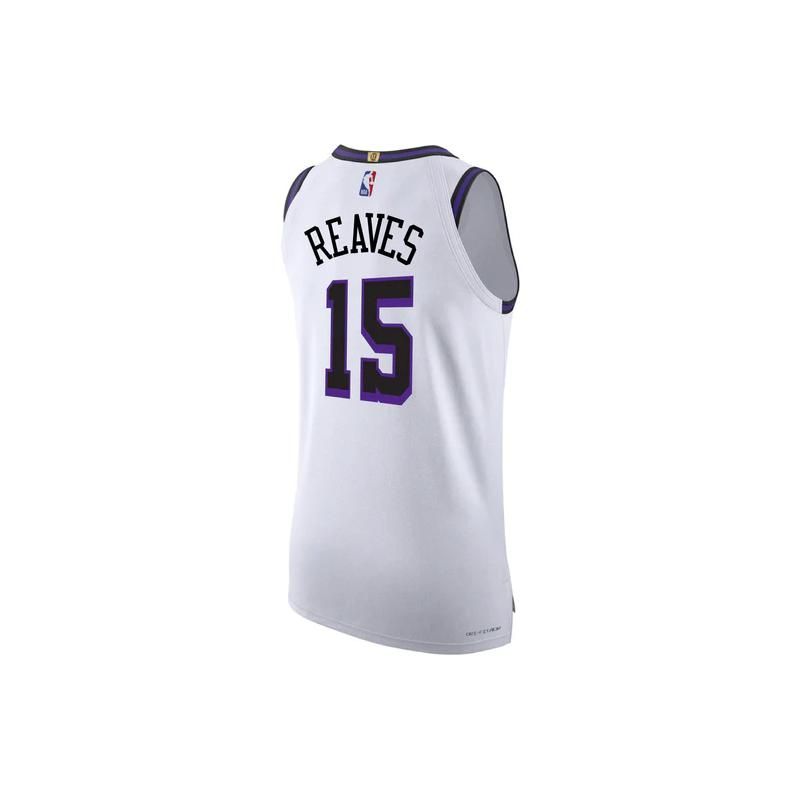 Nike Los Angeles Lakers City Edition Basketball 15 Rivers Letter Number Print Crew Neck Sleeveless Tank Top Men Tank Tops White DQ0248-100