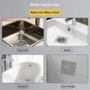 30/50 Disposable Shower Drain Hair Catcher Mesh Shower Drain Covers Floor Sink Strainer Filter Hair Stopper For Bathroom Kitchen