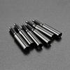 6 Pieces Bridge Tremolo Saddles Screws for Floyd-Rose Practical String Locking Screws Black Metal Screws Easy to Use