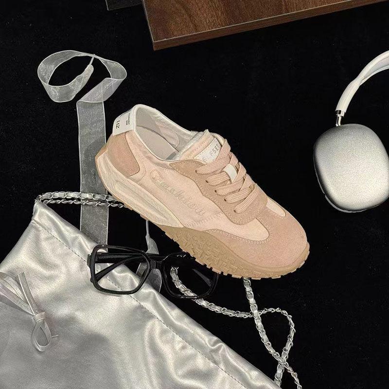 Thin breathable little white shoes silver women's shoes spring and summer casual platform sneakers