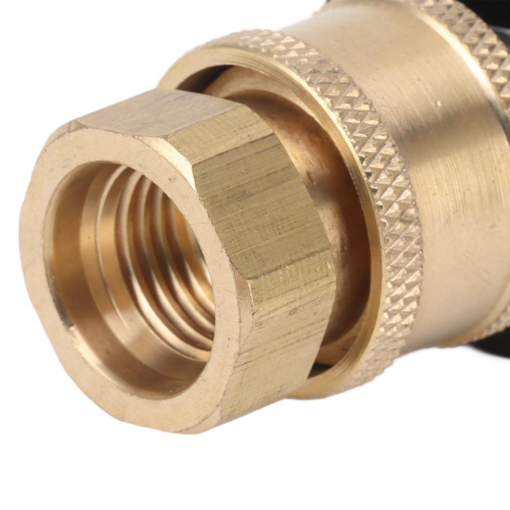 Stainless Steel Sewer Jetter Nozzle Quick Connect Drain Cleaning Jetter Pipe Blockage Removal