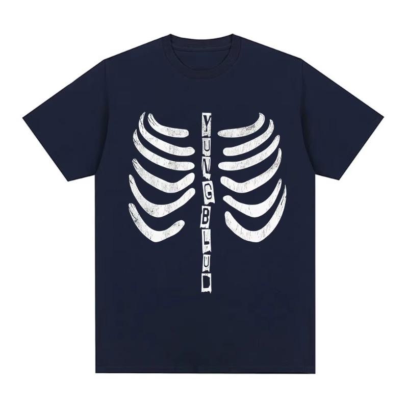 2025 T Shirt Men Women Clothing Fashion Punk Rock Short Sleeve T-shirts Summer Casual Cotton T-shirt