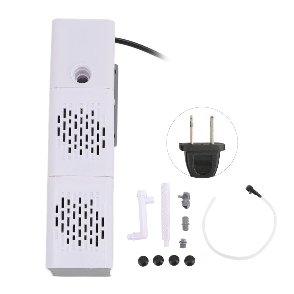 Aquarium Filter 15W Efficient Filtration Cyclic Design Fish Tank Submersible Power Filter for 90 To
