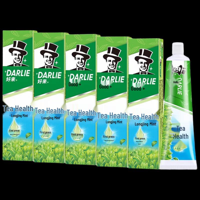 

Darlie Tea Fresh Longjing Mint Toothpaste 5-Pack