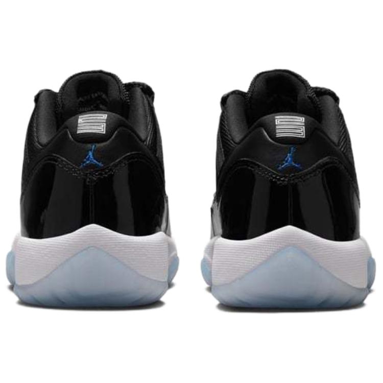 Air Jordan 11 Retro Low GS Space Jam Kids Sneakers Black Varsity-Royal White FV5121-004