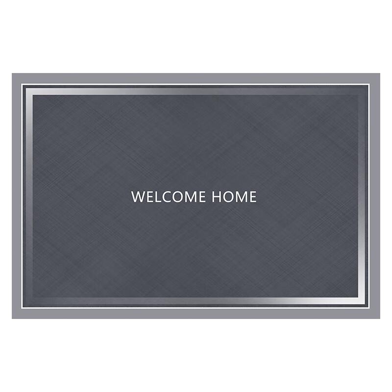 Budisi Entrance Door Mat, Doormat for Entryway, Cuttable Absorbent Non-Slip Foot Mat for Entrance, 80*50CM