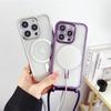 For iPhone 12 Pro Magnetic Case Crossbody Lanyard TPU Phone Cover