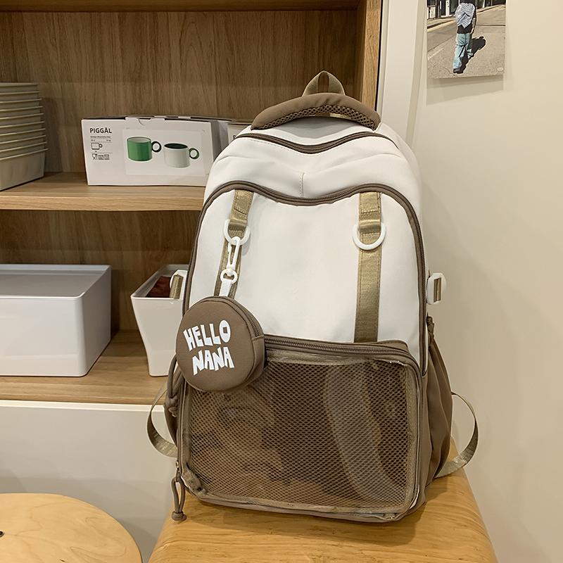 Plecak studencki o dużej pojemności Damska torba szkolna