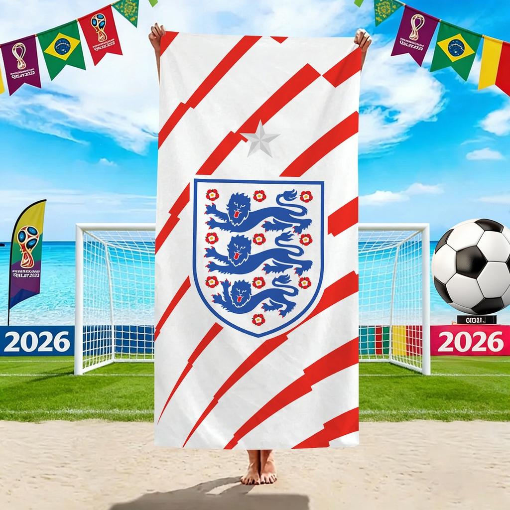 World Cup Beach Towels, Us-Canada-Mexico Football Team Microfiber Quick-Drying Absorbent Bath Towels, Sports Towels