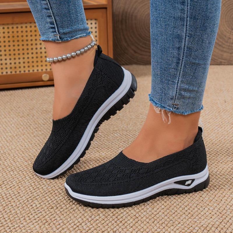 Women's Casual Shoes, Flat Outdoor Lightweight Walking Women's Shoes, Comfortable and Breathable Mesh Shoes