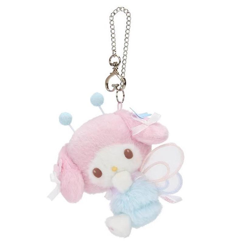 Sanrio My Melody Plush Keychain With Soft Short Plush For Girls And Kids Melody
