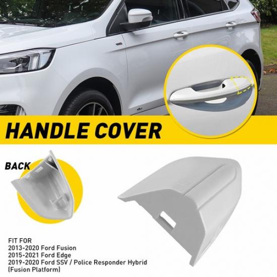 Door Lock Cylinder White Cover Trim Cap FOR Ford Fusion Edge 2013-21 Drive EXD