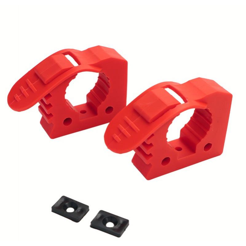 Rubber Clamp Quick Release Shovel Bracket Equipped with Reinforcement Accessories Mounting Bracket Is Suitable for 1 Inches