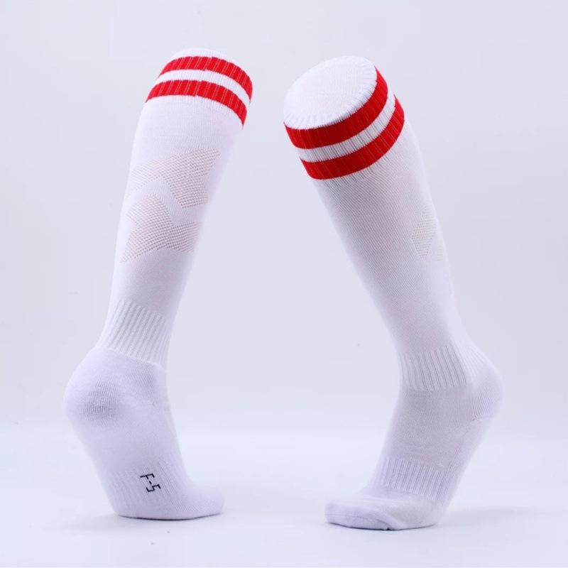Football Socks Sports Socks Over Knee Stockings Men'S And Women'S Towel Bottom Thickened Children'S Football Socks Breathable And Sweat-Absorbing