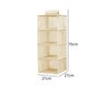 Hanging Closet Organizer Multi Shelf Fabric Storage Hanging Bag Wardrobe Storage Pouch for Clothes Underwear Sundries