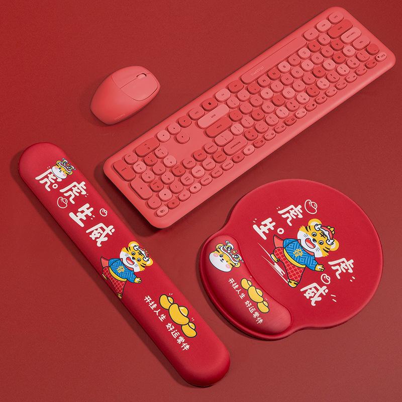 Handgelenkschutz für Mädchen, Mauspad und Tastaturunterstützung für Gaming und Büro