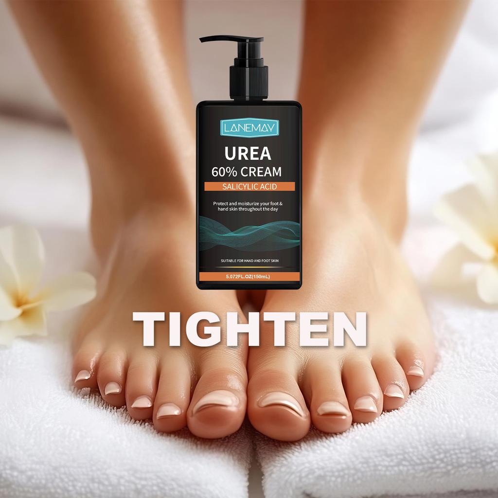 Lactic Acid 60% Cream and Salicylic Acid - Strong Moisturizing for Dry, Rough Skin - Deep Repair of Cracks, Quick Absorption Cream