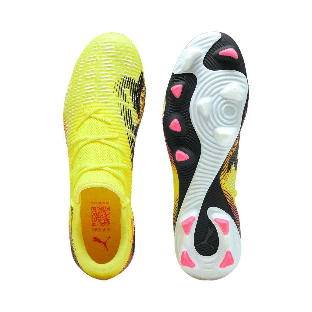 Puma Future 8 Match Scarpe da Calcio Comode Versatili alla Moda Unisex Giallo 108372-03