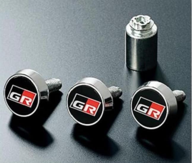 

TOYOTA подлинный подлинный Rock bolt лицензия GR логотип [Отечественные запчасти] (для тарелки) 08407-00610