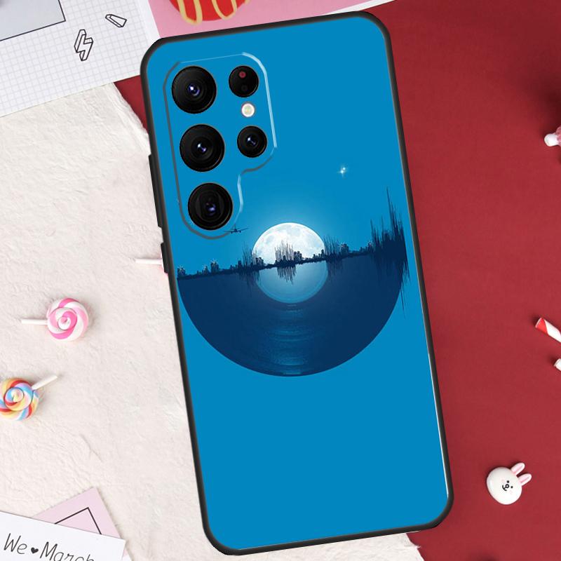 Vinyl DJ Record Art Case For Samsung Galaxy S26 Ultra S20 S21 S22 S23 S24 S25 Ultra S10 Plus S25 FE Cover Shell