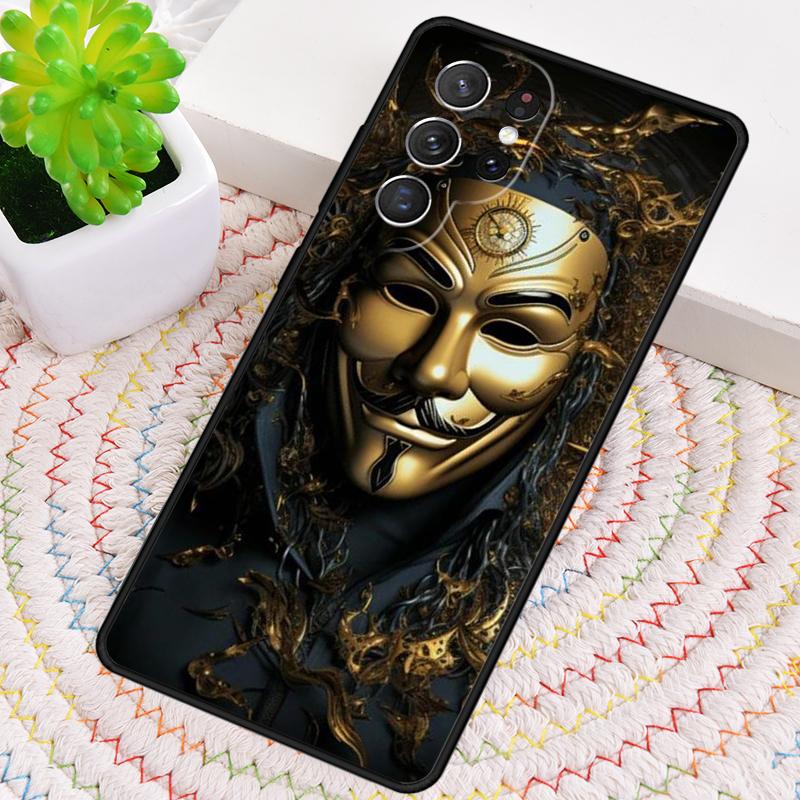 Anonymous Phone Case for Samsung Galaxy note 10 pro S26 Ultra S23 S24 FE S25 S21 S22 PLUS shockproof Cove