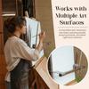 Puente de Soporte de Mano para Artista de Madera Altura Ángulo Ajustables Soporte para Pintor Dibujo para Mano y Muñeca