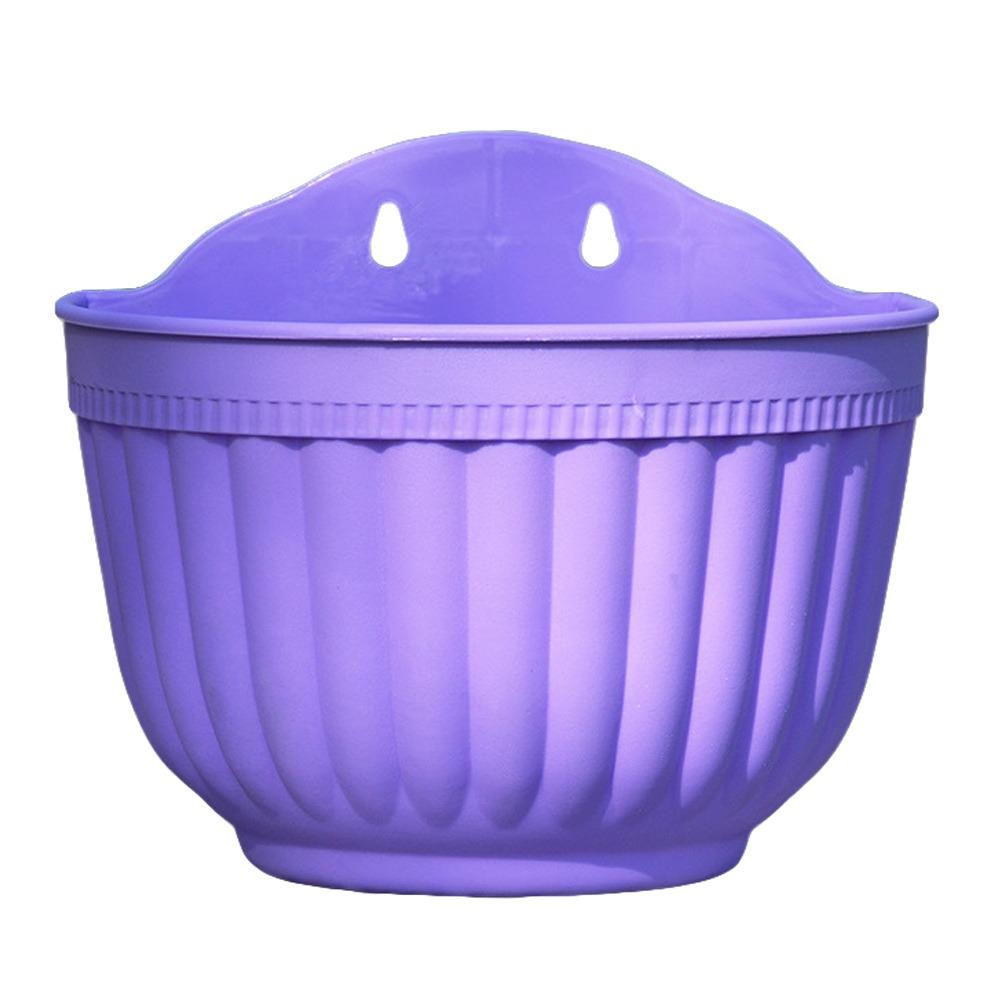 Colorful Flower Pot Semi-circular Succulent Hanging Gift Plant Holder Home Garden