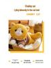 Three-Color Calico Cat Plush Toy - Lying Cat Pillow, Gift for Girls and Sleeping Companion.