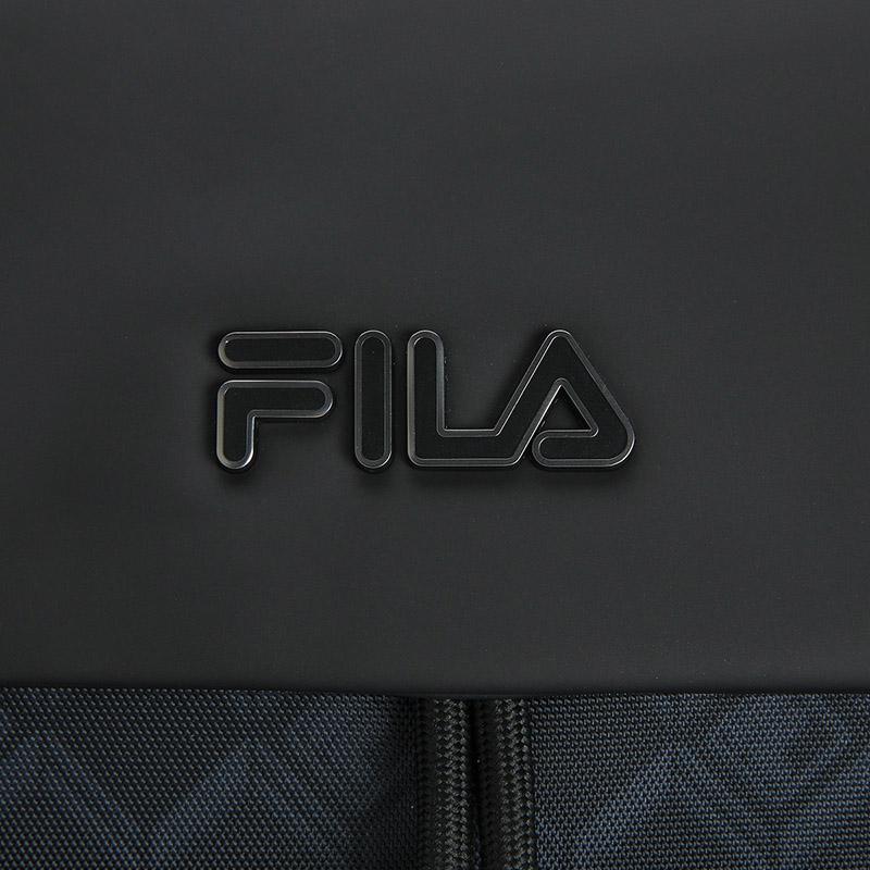 Fila Heritage Black Warrior Classic Simple Business Versatile Practical Fabric Backpack Men Backpack F13M628112FBK