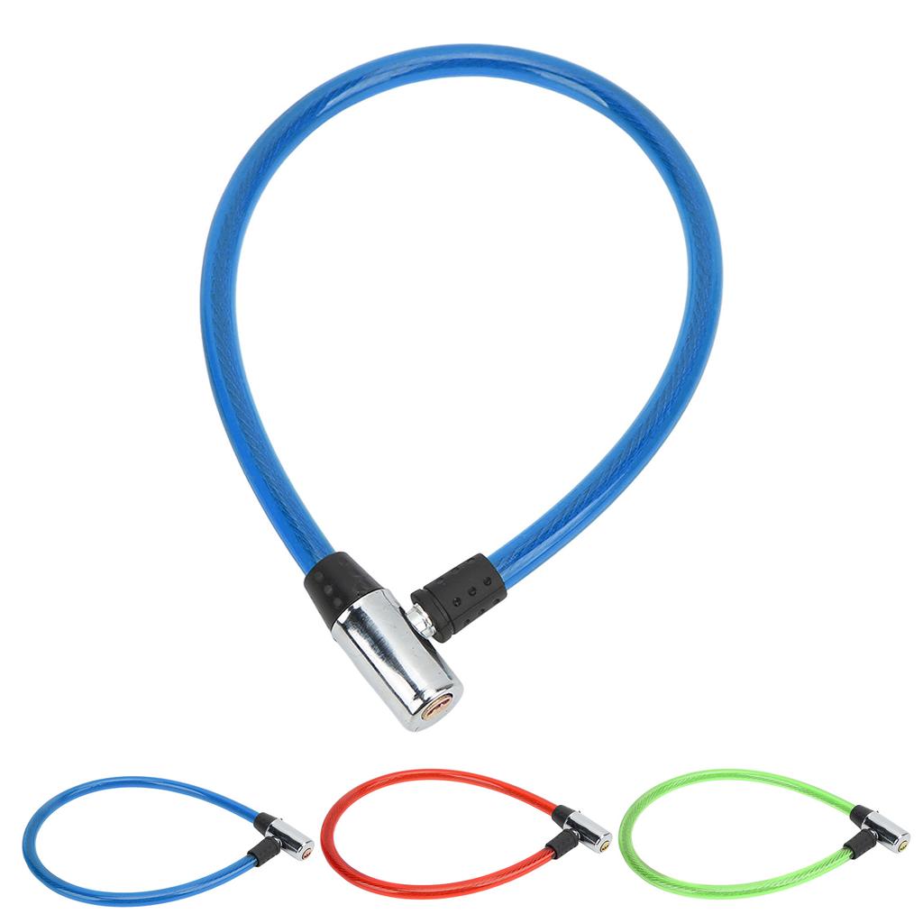Bike Lock Cable Portable Size  Material Easy  Steel Wire  Lock Cable for Gate for Bike for Motorcycle