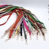 Women's Multi-Color Wide Canvas Leather Crossbody Bag Strap Replacement