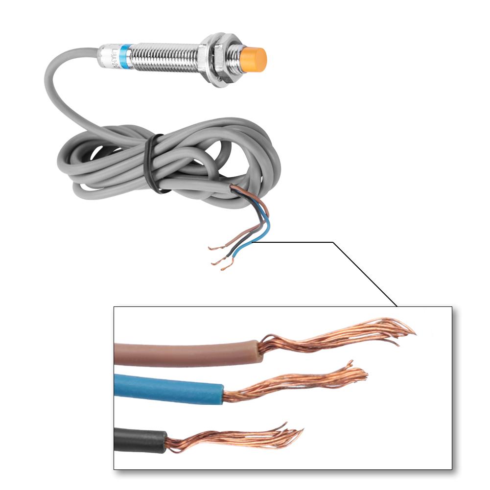LJ8A3-2-Z/AY Proximity Sensor Switch  PNP Normally Close NC 2mm Inductive Sensor Switch