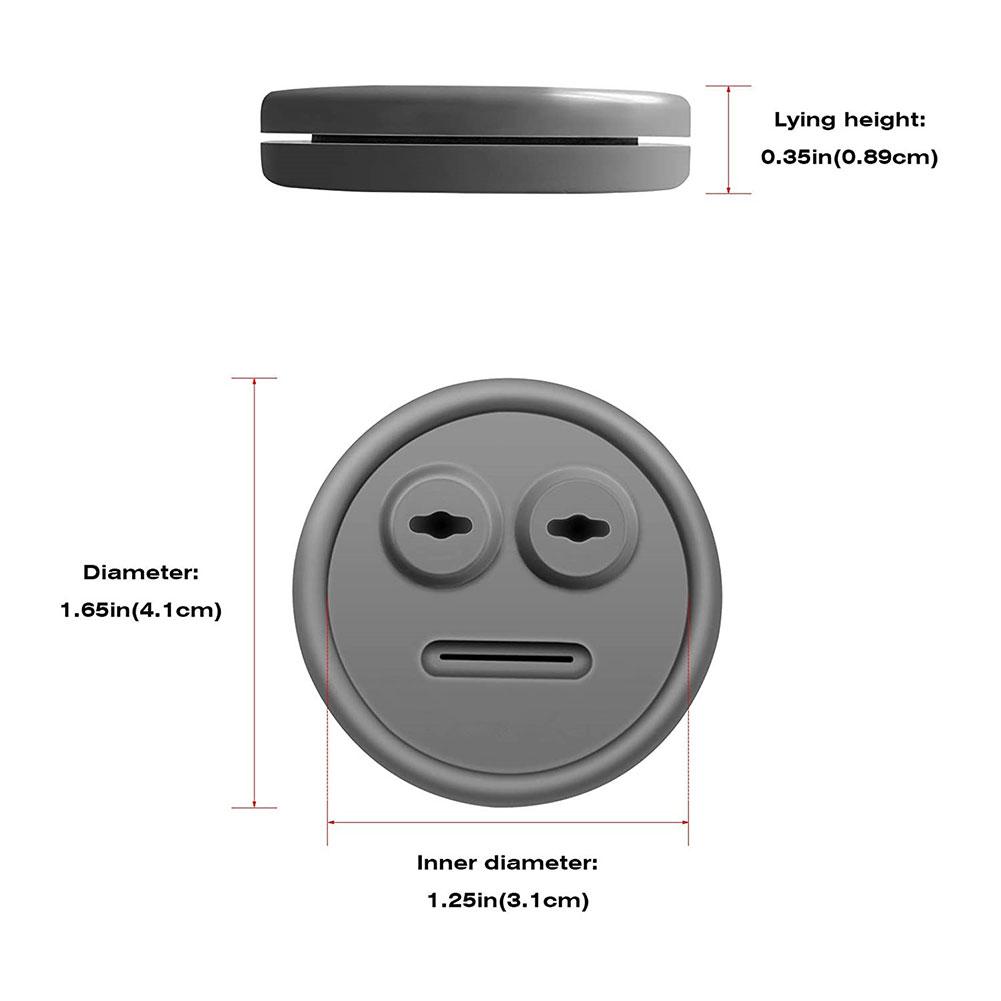 Thermometer Probe Grommet Food Grade Silicone Barbecue Thermometer Grommet Heat Resistant for Weber Smokey Grill Accessories