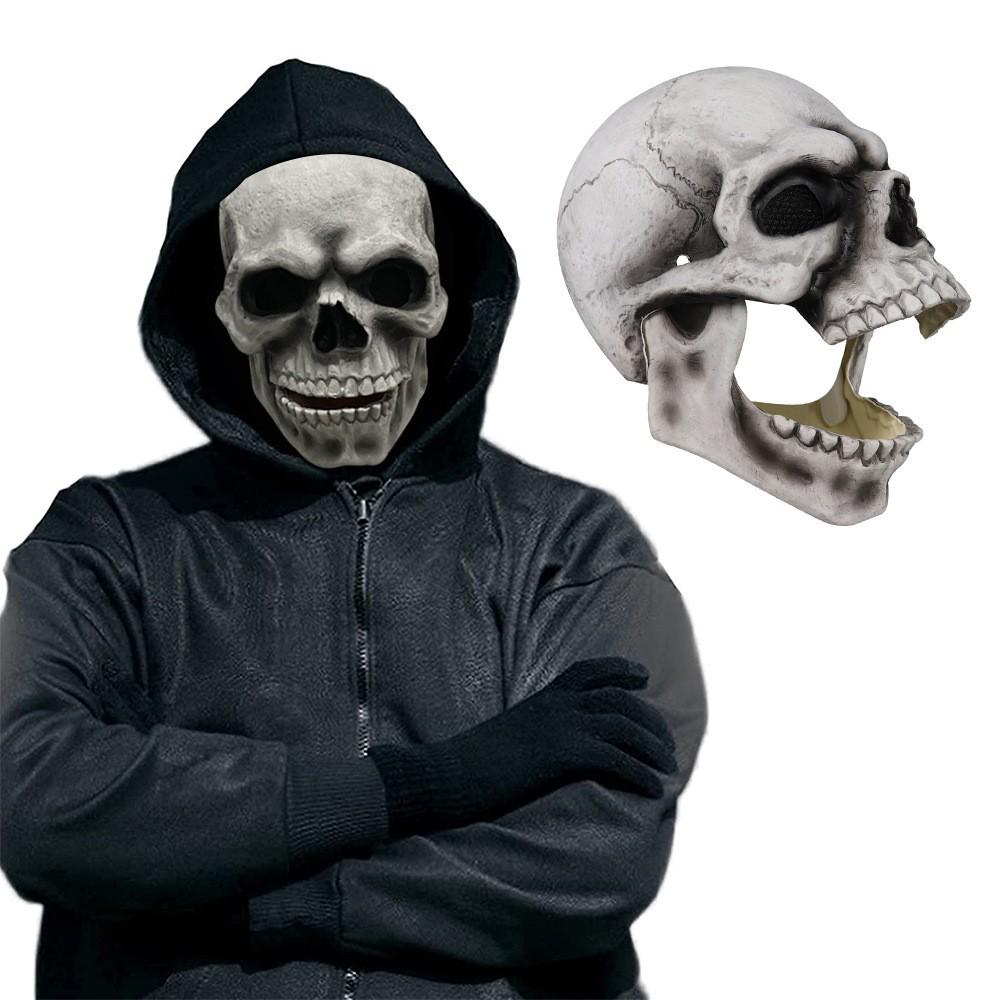 Skull Ghost Latex Mask Headgear - Call of Duty MWII Cosplay