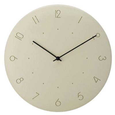 Interform Nástěnné hodiny Kalmar Šedá Černá Matná Průměr 28cm Plynulý chod CL-4340GY