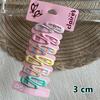 New Cartoon Cute Printed Hairpins Set Women Girls Child Hairgrips Hair Clips Pins Barrettes Accessories Hairclip Headdress