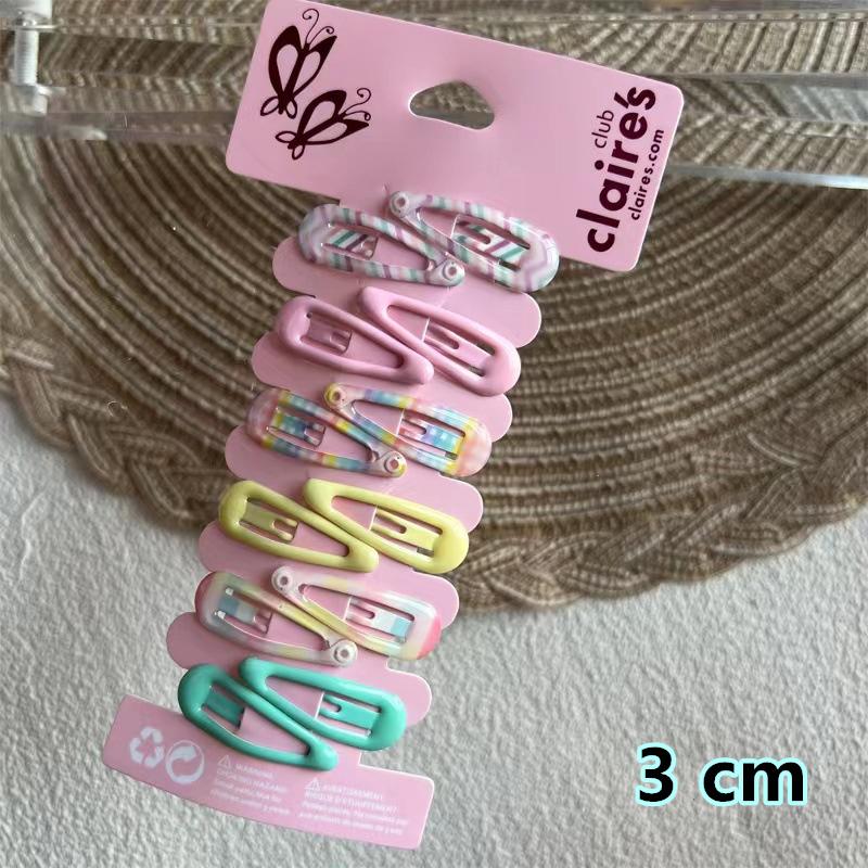 New Cartoon Cute Printed Hairpins Set Women Girls Child Hairgrips Hair Clips Pins Barrettes Accessories Hairclip Headdress